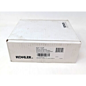Kohler 527-1CP DTV Prompt Digital Shower Interface - Satin Chrome - New Open Box